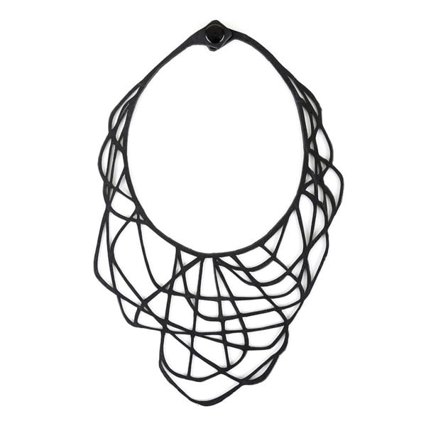 Orion Rubber Necklace by Paguro Upcycle