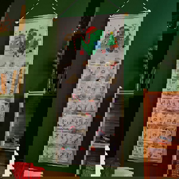 Personalised Memento Company Personalised Dinosaur Advent Calendar