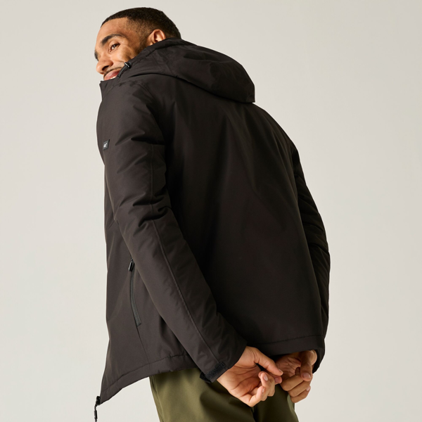 Regatta Mens Allston Waterproof Jacket - Black
