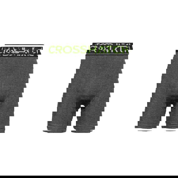 Crosshatch Mens Knightling MVE Boxer Shorts (Pack of 3) - Green/Black/Grey - 