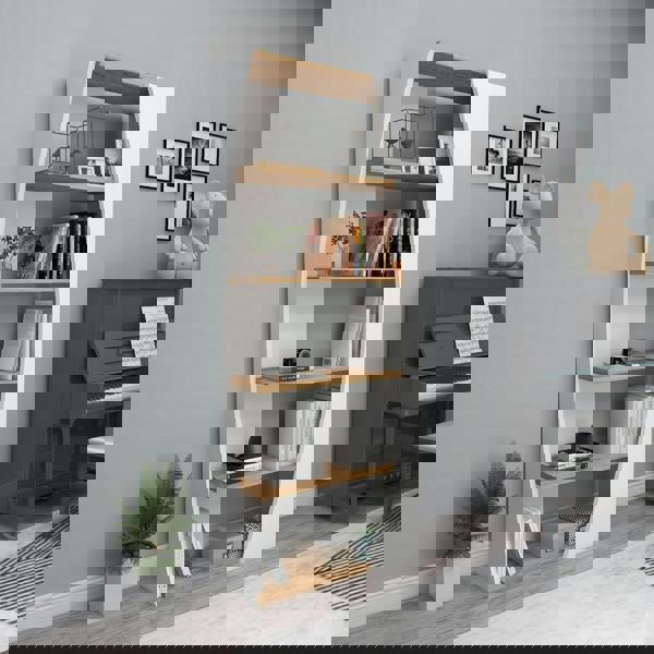 Bookcase, Bookshelf, Floating Bookcase, Floating Bookshelf, Shelving Unit, Shelf, Furniture, Home, Office, Living room, Study room 