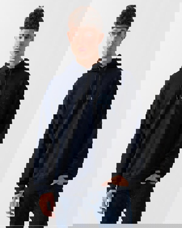 Armani Exchange Armani Exchange Mens Pullover Monogram Logo Hoodie