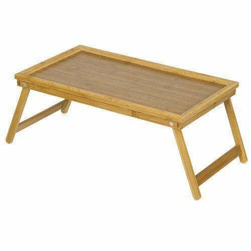WALPLUS FNCL 33010 Bamboo Lapdesk Bed Tray, Natural | Study and Home Office Furniture