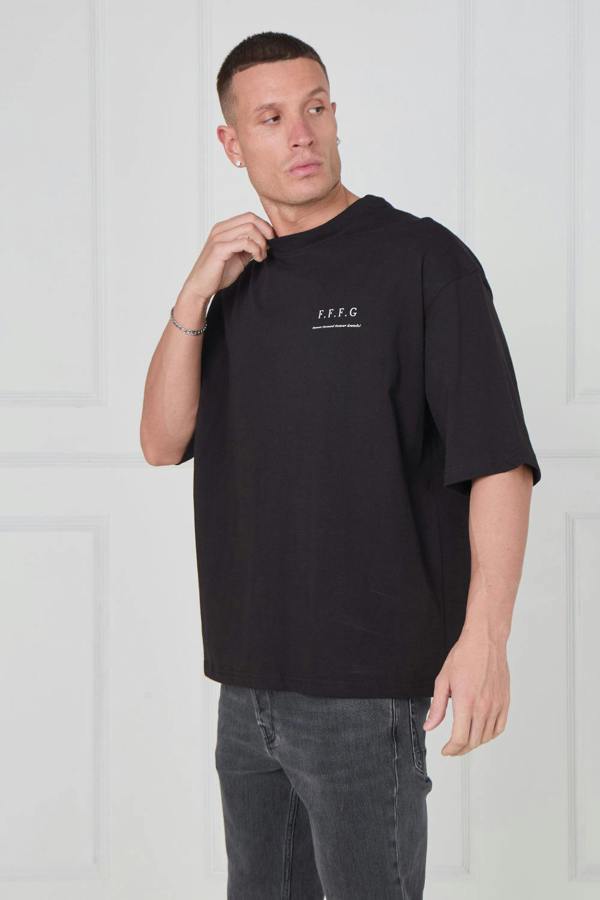 Men’s Oversized Heavyweight T-Shirt – “Forever Forward. Forever Grateful.”