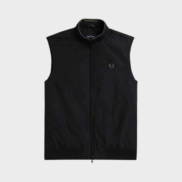 Fred Perry The Brentham Gilet Black