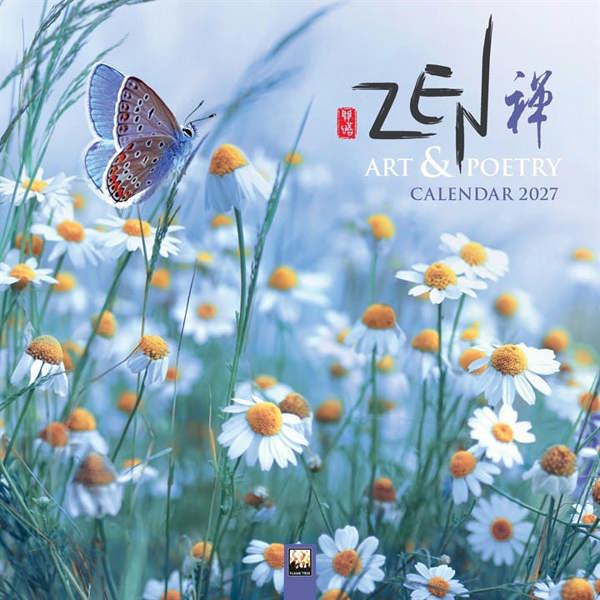 Zen Art & Poetry Calendar 2027, Wall Calendars, Month To View, Lifestyle, Gift