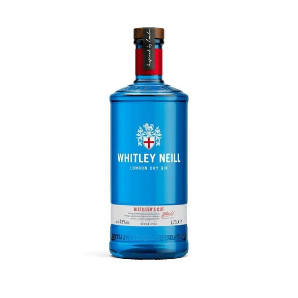 Whitley Neill London Dry Gin- Distiller's Cut Extra large 1.75 Litre