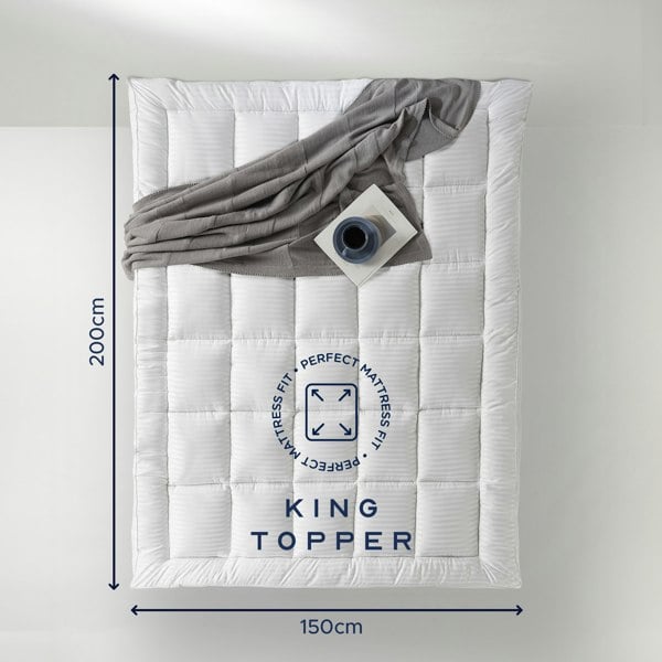 Snuggledown Luxurious Hotel Extra Deep 10cm Mattress Topper