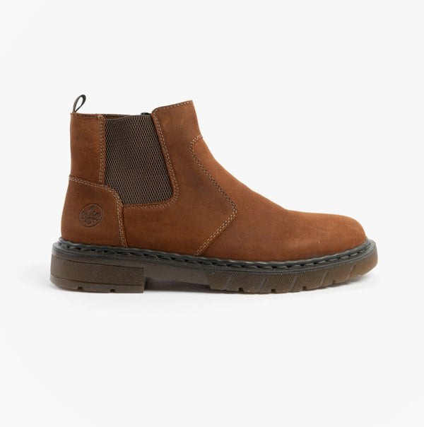 Rieker 31650-23 Mens Chelsea Boots - Brown