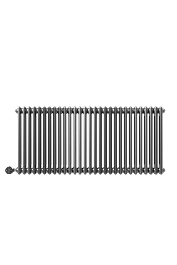 Living and Home 1200W Electric Radiator Wall Mounted 119cm x 60cm- Dark Grey