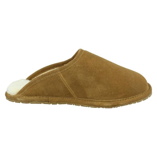 Bear Paw Mens Bear Paw Leather Mule Slippers Ori