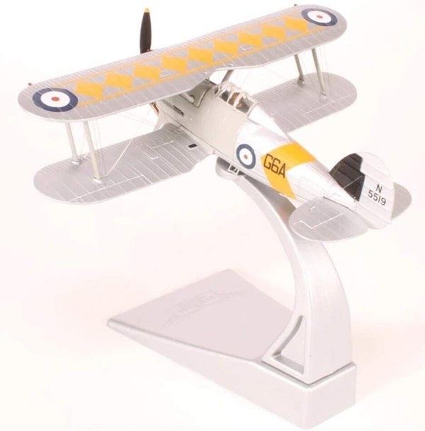 Corgi AA36211 Gloster Sea Gladiator 802 Naval Air Squadron HMS Glorious June 1939 1:72