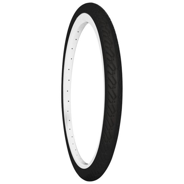 Tannus Aither II Mini Velo 32-305 Junior Bike Tyre, Midnight Black - 16" x 1.25