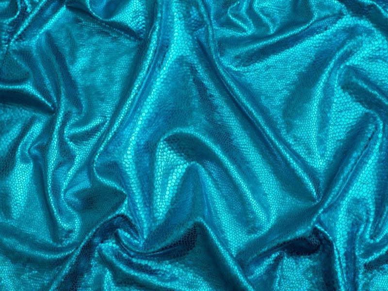 Minerva Core Range Holographic Activewear Lycra Four Way Stretch Knit Fabric - Animal Prints Dressmaking Fabric, 150 cm / 60" Wide - per metre