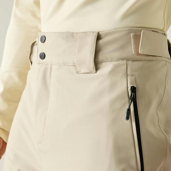 Dare 2B Mens Achieve III Ski Trousers - White Pepper - 