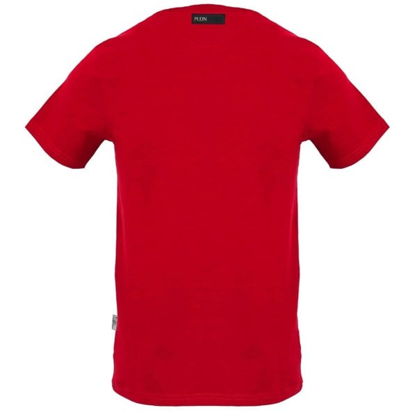 Plein Sport Large Striking Logo Red T-Shirt S