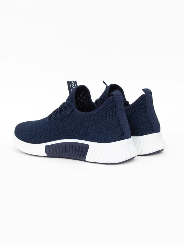 Crosshatch Rideout Trainers Navy