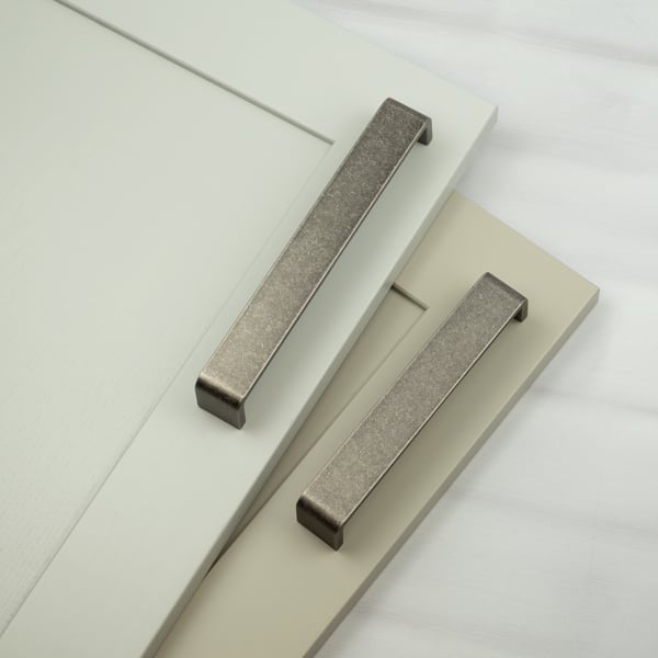 Handle & Home Antique Pewter Kitchen Cabinet D Handle