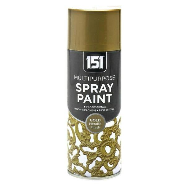 151 Gold Metallic Spray Paint 400ml