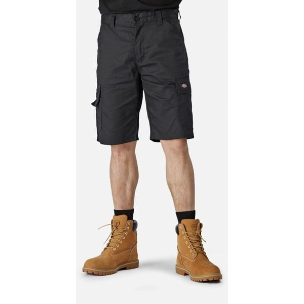 Dickies Everyday Polyester Men's Black Knee-Length Shorts