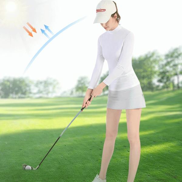Anniou UPF 50+ Long Sleeve Golf Shirt