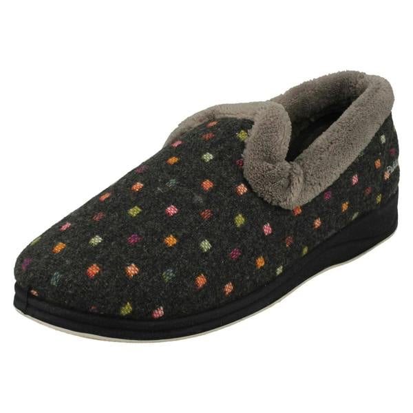 Padders Ladies Padders Wide Fit Slippers Repose