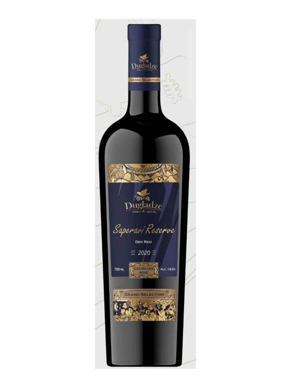 Dugladze Premium Saperavi Reserve Georgian Red Wine