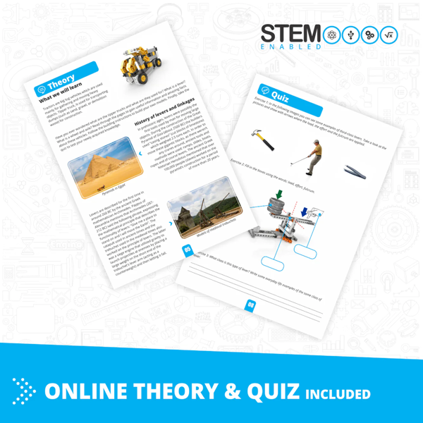 Engino Inventor Mechanics: Tipper Truck with 5 bonus models