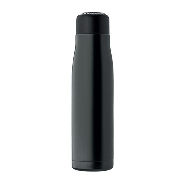 MidOcean Cordle Double Wall 500ml Water Bottle - Black - 