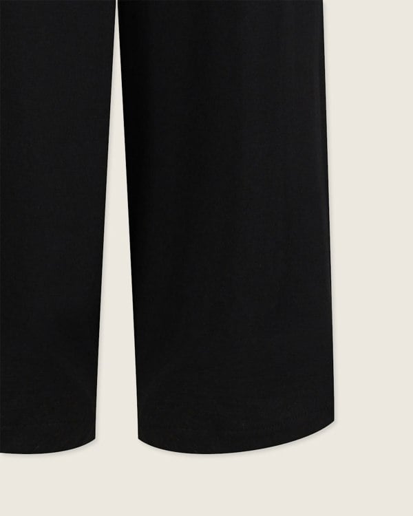 Grace Black Wide Leg Jumpsuit- image 4