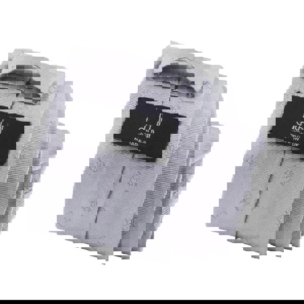 Dunhill silk tie in a repeat monogram pattern