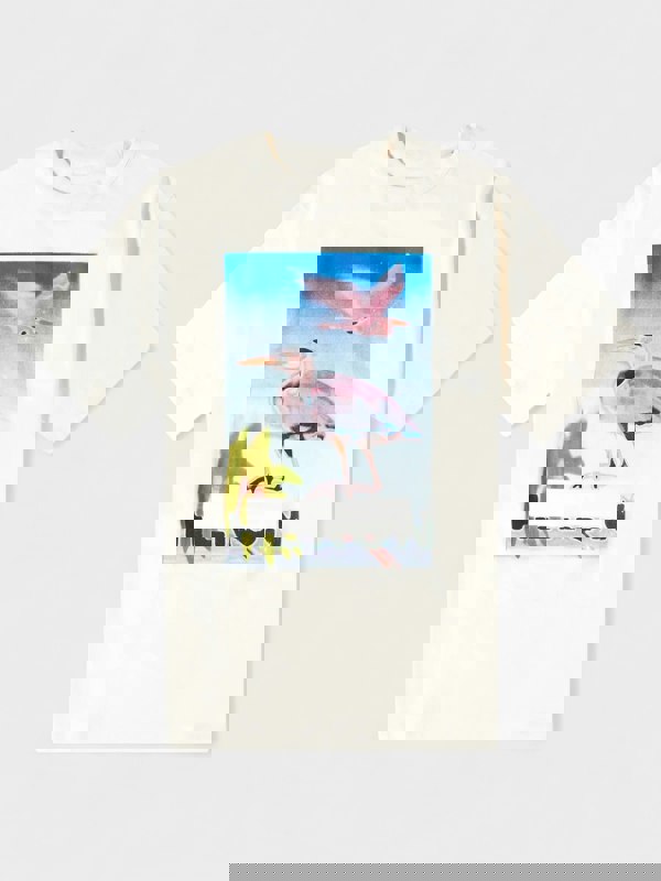 Heron Preston Censored Heron Short Sleeeve Tee White