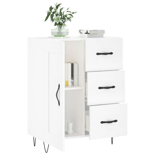 Berkfield Sideboard White 69.5x34x90 cm Engineered Wood