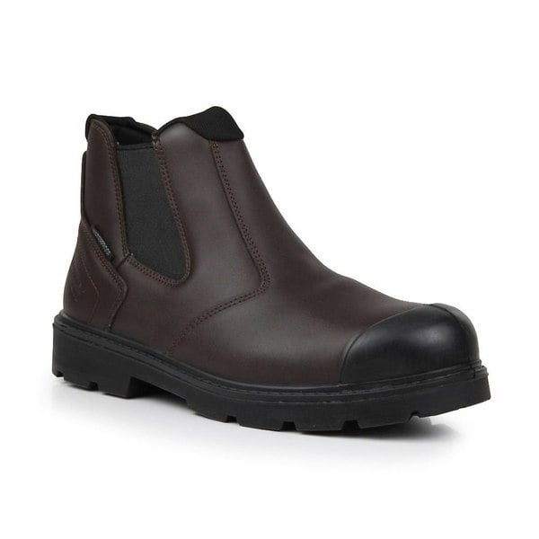 Regatta Mens Waterproof Action Leather Dealer Boots - Peat