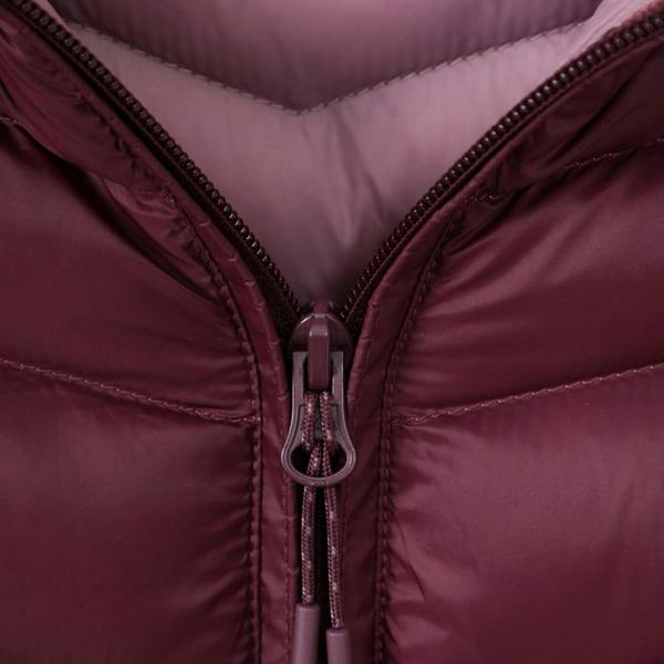 Mountain Warehouse Womens/Ladies Florence Long Padded Jacket - Burgundy - 