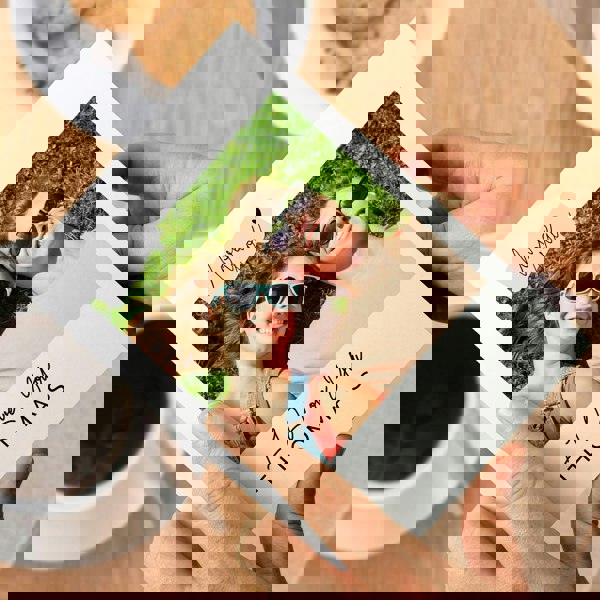 Personalised Memento Company Personalised Love You Photo Upload Greeting Card