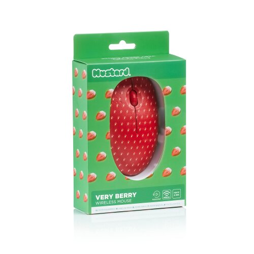 Love Frankie Very Berry Strawberry Wireless Mouse