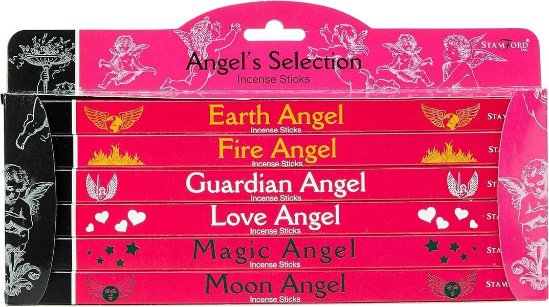 Stamford 37159 Angel Pink Incense Sticks Gift Set for Home Fragrance