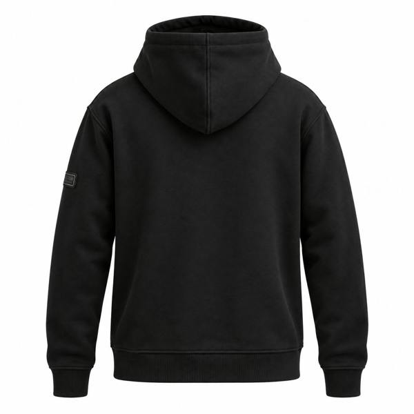Barbour International Inline Hooded Sweatshirt Black