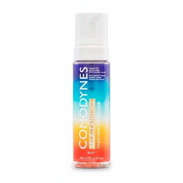 Tan without marks, easy to apply.