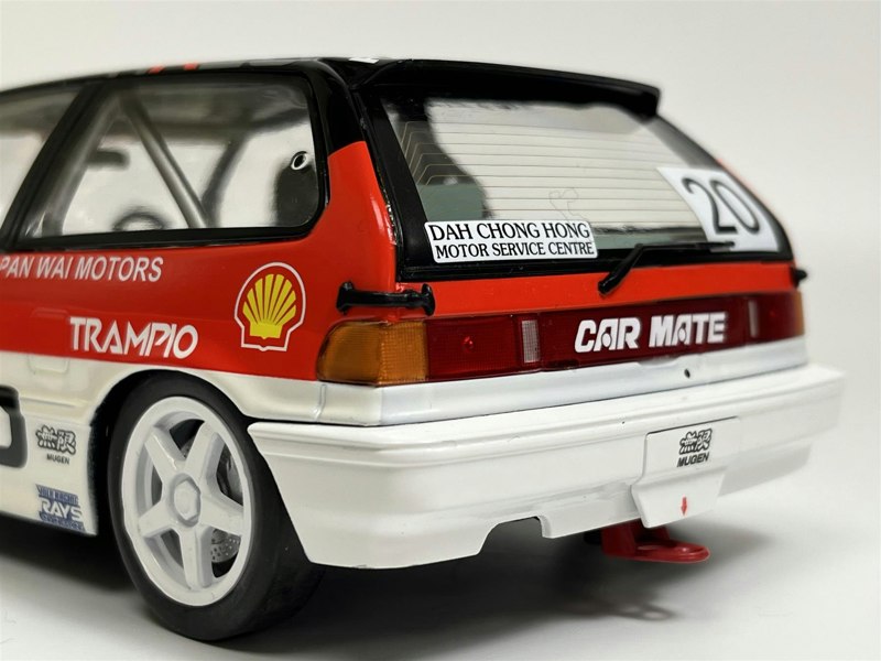 Triple9 Honda Civic EF3 #20 Razo Trampio Macau GP 1989 1:18 Scale Triple 9 1800106