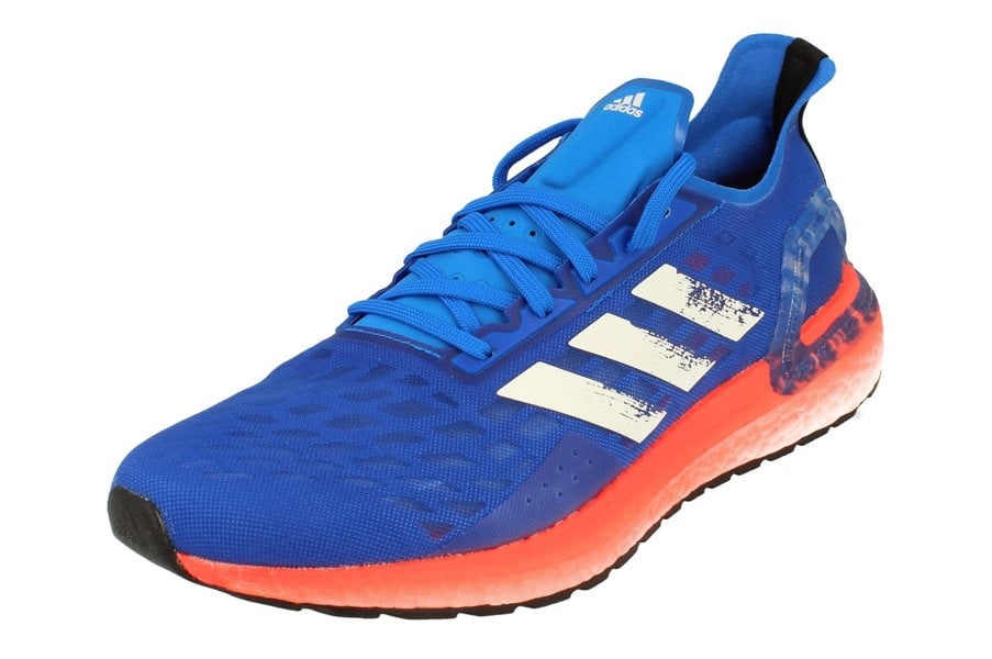 Adidas Ultraboost Pb Mens Sneakers  EF0893 - Blue White Orange Ef0893 - Photo 0
