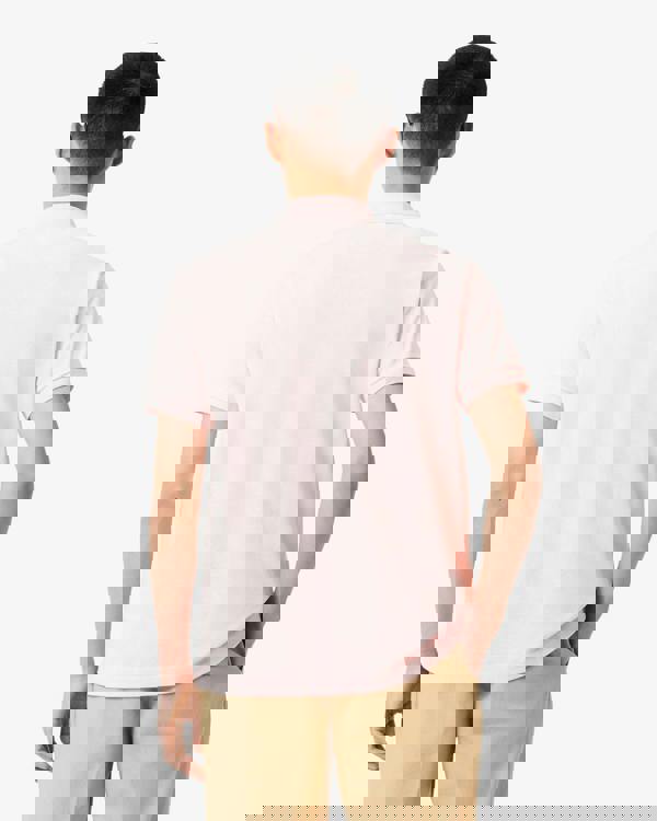 Lacoste Classic Fit L.12.12 Mens Short Sleeve Polo Shirt - Flamingo T03