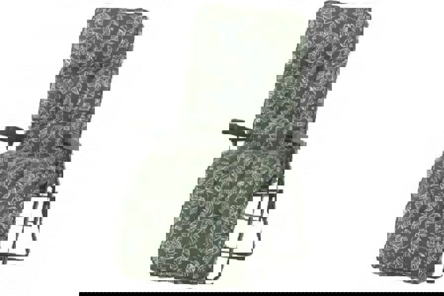 Deluxe Garden Relaxer REPLACEMENT CUSHION ONLY (pattern options available) (H) 99cm x (W) 58cm x (D) 73cm Aspen Green The Garden Furniture Shop