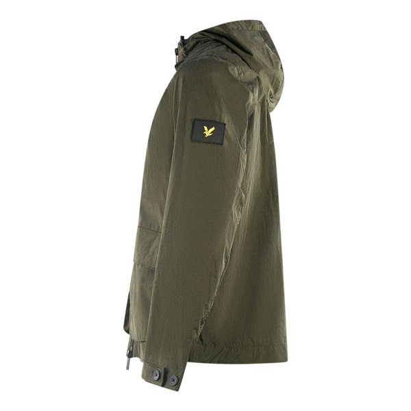 Lyle & Scott Plain Hooded Jacket - Green