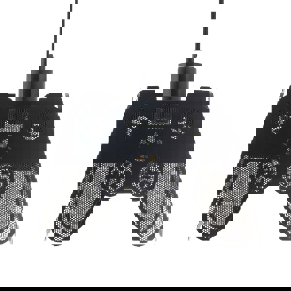 Modern Matte Black Game Controller Pendant Shade with Laser Cut Holes Image 5