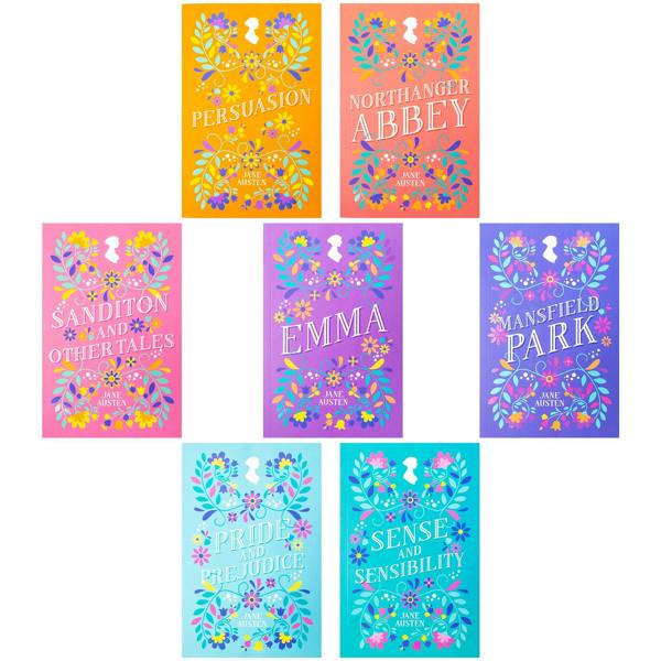 The Collected Works of Jane Austen 7 Books Collection Set