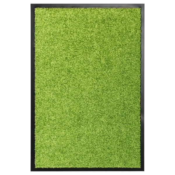Berkfield Doormat Washable Green 40x60 cm