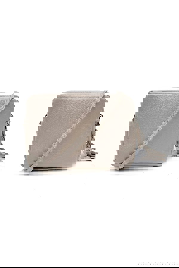 Kitise Mini Tassel Italian Genuine Leather Purse Crossbody Bag With Tassel