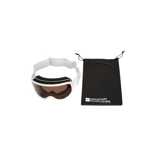 Mountain Warehouse Unisex Adult Ski Goggles - White - One Size - White